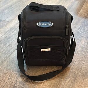 Munchkin Cool Wrap Baby Bottle Black Kids Cooler‎ Snack Bag